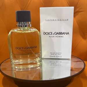 Dolce & Gabbana Pour Homme — Yellow Fragrance Bottle
